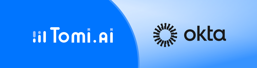Okta authorization in the Tomi.ai dashboard